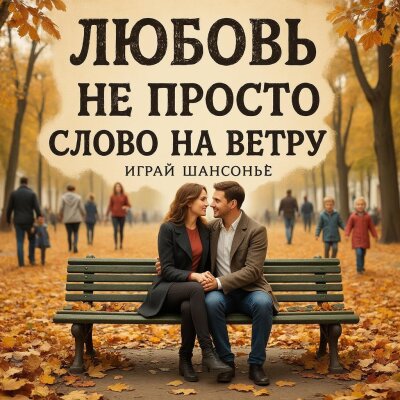 Играй ШАНСОНЬЕ - Любовь не просто слово на ветру
