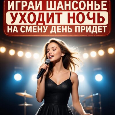 Играй ШАНСОНЬЕ - Уходит Ночь, на смену День придёт