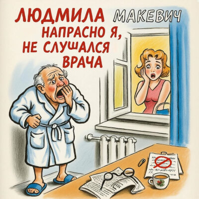 Людмила Макевич - Напрасно я, не слушался врача