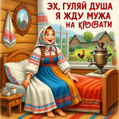 Эх Гуляй Душа - Я жду мужа на кровати