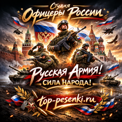 Студия Офицеры России - Русская Армия! Сила Народа!